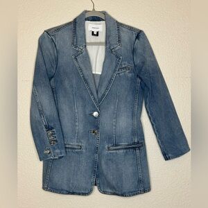 Current Elliot Highball Denim Blazer -Size 2